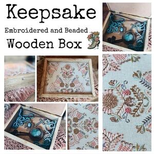 Jewelry Keepsake Wooden Box